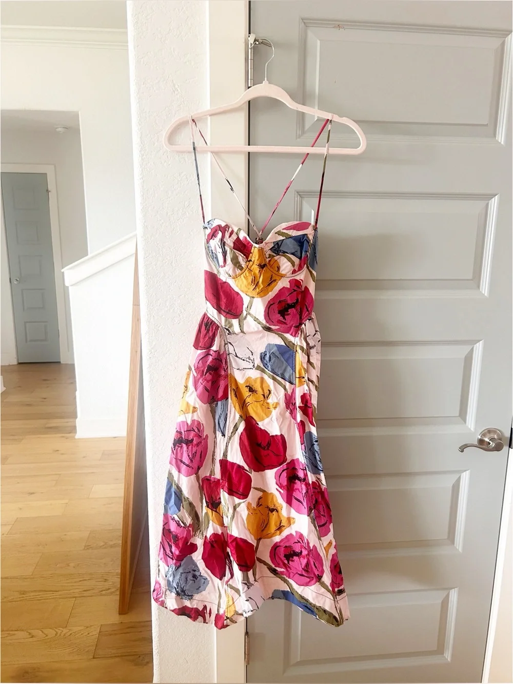 NWT Free People Cherish Tulip Floral Midi Dress